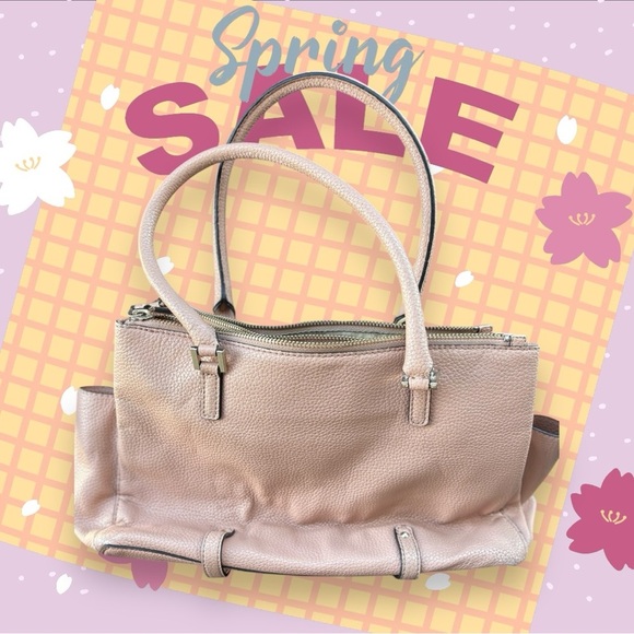 Elegant Light Pink Guess Leather Handbag - Picture 4 of 4